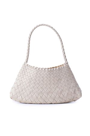 Sand Rosanna woven leather bag DRAGON DIFFUSION | 8943DGS6MATSAND